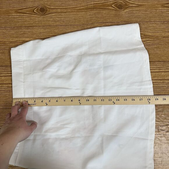 Joy & Co Embroidered Mini Skirt Women’s Size Large Floral Pattern White - Picture 5 of 15